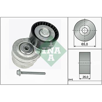 rodillo tensor correa nervada - Brazo tensor, correa poli V INA 534 0101 20