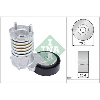 rodillo tensor correa nervada - Brazo tensor, correa poli V INA 534 0274 10