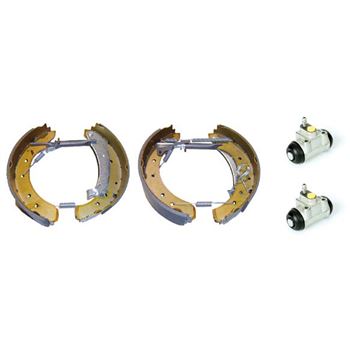 forro zapata de freno - Kit de frenos premontados traseros BREMBO K23036