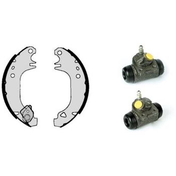 forro zapata de freno - Kit de tambor de freno BREMBO H68027