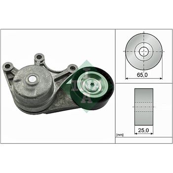 rodillo tensor correa nervada - Brazo tensor, correa poli V INA 534 0535 10