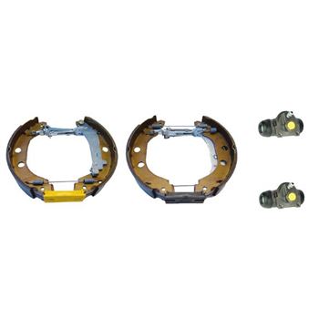forro zapata de freno - Kit de frenos premontados traseros BREMBO K56010