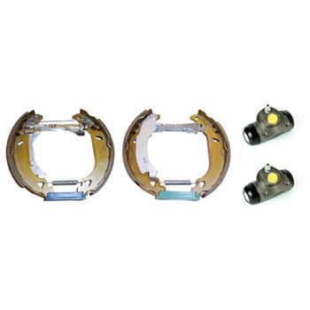 forro zapata de freno - Kit de frenos premontados traseros BREMBO K23024