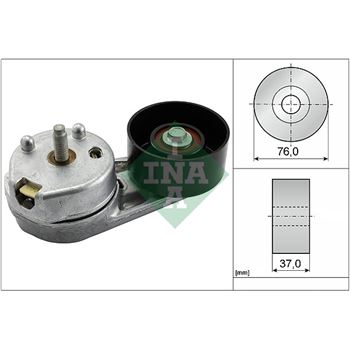 rodillo tensor correa nervada - Brazo tensor, correa poli V INA 534 0597 10