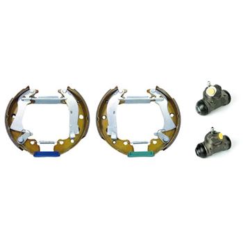 forro zapata de freno - Kit de frenos premontados traseros BREMBO K68017