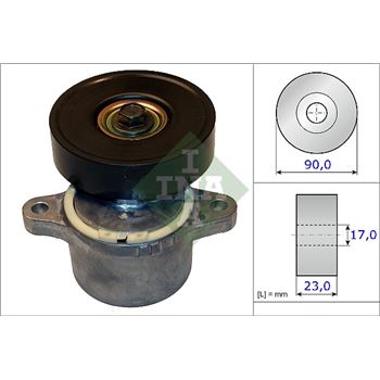 rodillo tensor correa nervada - Brazo tensor, correa poli V INA 534 0460 10