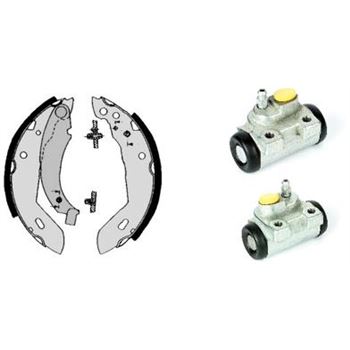 forro zapata de freno - Kit de tambor de freno BREMBO H61051