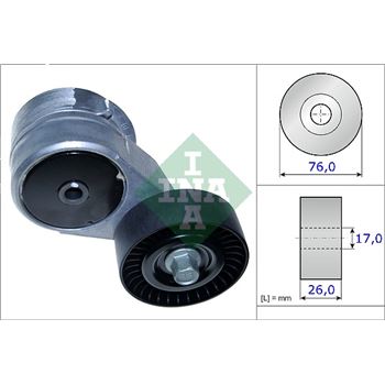 rodillo tensor correa nervada - Brazo tensor, correa poli V INA 534 0417 10