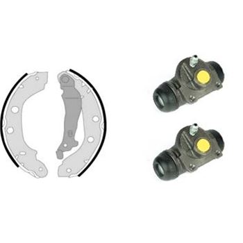 forro zapata de freno - Kit de tambor de freno BREMBO H56010