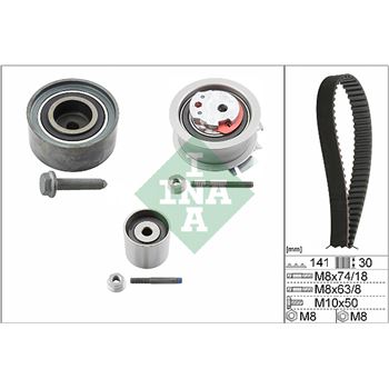 kit de distribucion - Kit de distribución INA 530 0405 10