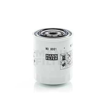 filtro hidraulico - Filtro hidráulico MANN WD 8001