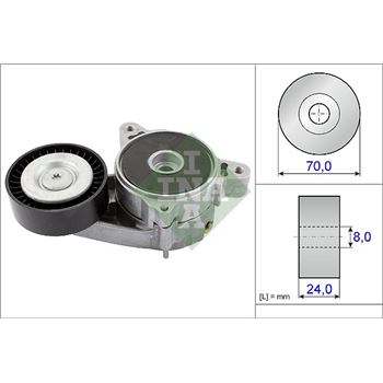 rodillo tensor correa nervada - Brazo tensor, correa poli V INA 534 0361 10