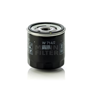 filtro de aceite coche - Filtro de aceite MANN W 714/2