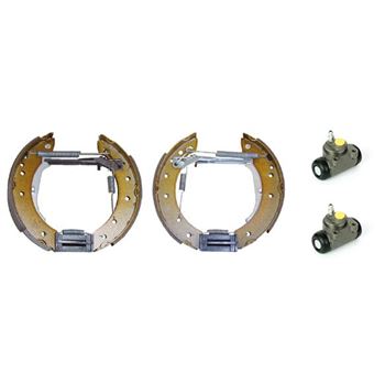 forro zapata de freno - Kit de frenos premontados traseros BREMBO K61070