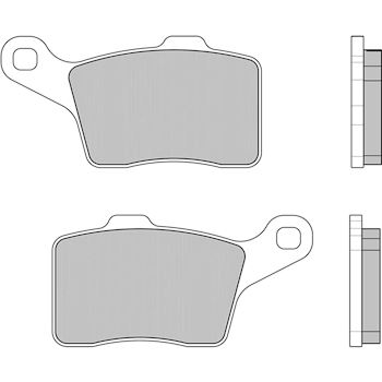 pastillas de freno moto - Pastillas de freno orgánicas BREMBO 07BB3590