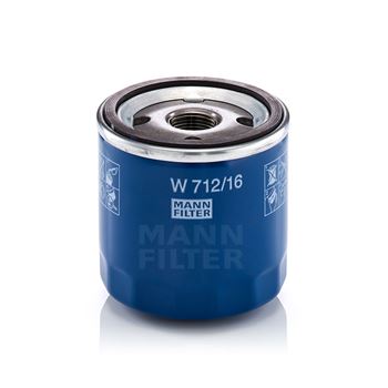 filtro de aceite coche - Filtro de aceite MANN W 712/16