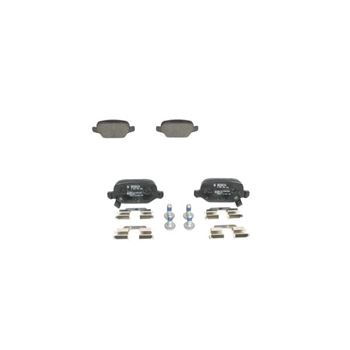 pastillas de freno coche - (BP1924 | 25410) Juego de pastillas de freno BOSCH 0986494935