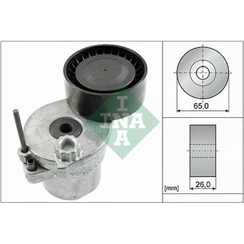 rodillo tensor correa nervada - Brazo tensor, correa poli V INA 534 0570 10