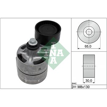 rodillo tensor correa nervada - Brazo tensor, correa poli V INA 534 0434 10