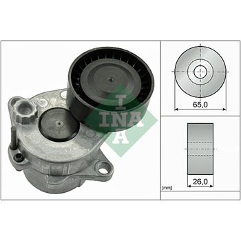 rodillo tensor correa nervada - Brazo tensor, correa poli V INA 534 0337 10