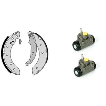 forro zapata de freno - Kit de tambor de freno BREMBO H61070