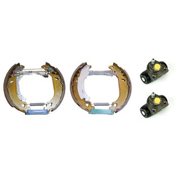 forro zapata de freno - Kit de frenos premontados traseros BREMBO K23021