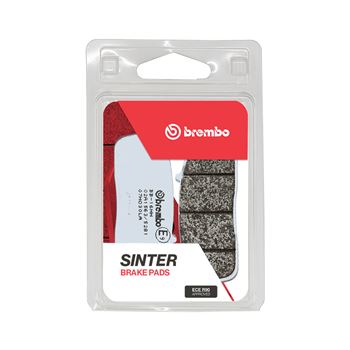 pastillas de freno moto - Pastillas de freno sinterizadas BREMBO 07HO30LA
