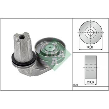 rodillo tensor correa nervada - Brazo tensor, correa poli V INA 534 0635 10