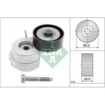 rodillo tensor correa nervada - Brazo tensor, correa poli V INA 534 0607 10