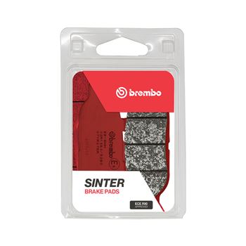 pastillas de freno moto - Pastillas de freno sinterizadas BREMBO 07YA27SA