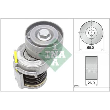 rodillo tensor correa nervada - Brazo tensor, correa poli V INA 534 0346 10