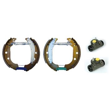 forro zapata de freno - Kit de frenos premontados traseros BREMBO K61047