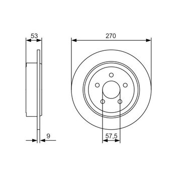 discos de freno coche - (BD 2139) Disco de freno BOSCH 0986479A79