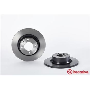 discos de freno coche - Disco de freno BREMBO 08872711