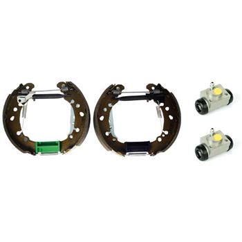 forro zapata de freno - Kit de frenos premontados traseros BREMBO K83018