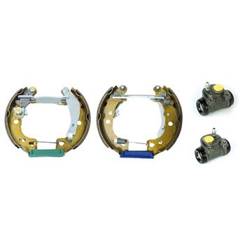 forro zapata de freno - Kit de frenos premontados traseros BREMBO K61055
