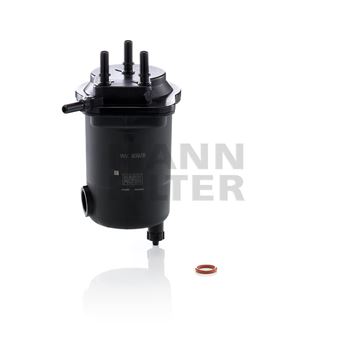 filtro de combustible coche - Filtro de combustible MANN WK 939/8 X