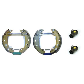 forro zapata de freno - Kit de frenos premontados traseros BREMBO K61033