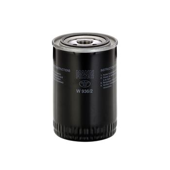 filtro de aceite coche - Filtro de aceite MANN W 936/2