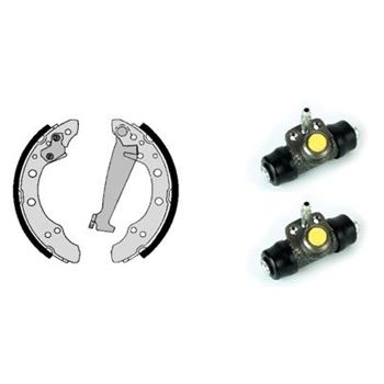 forro zapata de freno - Kit de tambor de freno BREMBO H85019