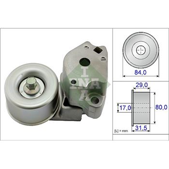 rodillo tensor correa nervada - Brazo tensor, correa poli V INA 534 0477 10