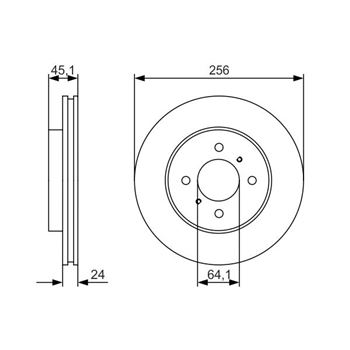 discos de freno coche - (BD1786) Disco de freno BOSCH 0986479R51