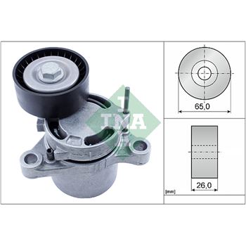 rodillo tensor correa nervada - Brazo tensor, correa poli V INA 534 0627 10