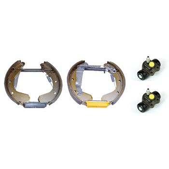 forro zapata de freno - Kit de frenos premontados traseros BREMBO K59014