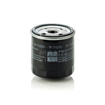 filtro de aceite coche - Filtro de aceite MANN W 712/20