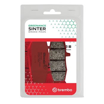 pastillas de freno moto - Pastillas de freno sinterizadas BREMBO 07KA19SA