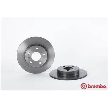 discos de freno coche - Disco de freno BREMBO 08762711