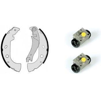 forro zapata de freno - Kit de tambor de freno BREMBO H23061