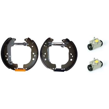 forro zapata de freno - Kit de frenos premontados traseros BREMBO K24071