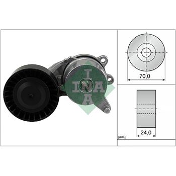 rodillo tensor correa nervada - Brazo tensor, correa poli V INA 534 0553 10